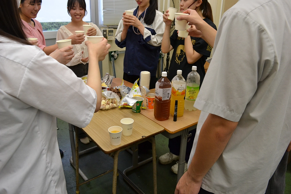 7/18校内活動＆目標金額達成祝賀会