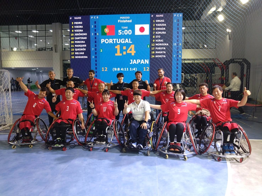 世界選手権5日目、ポルトガルに勝利！