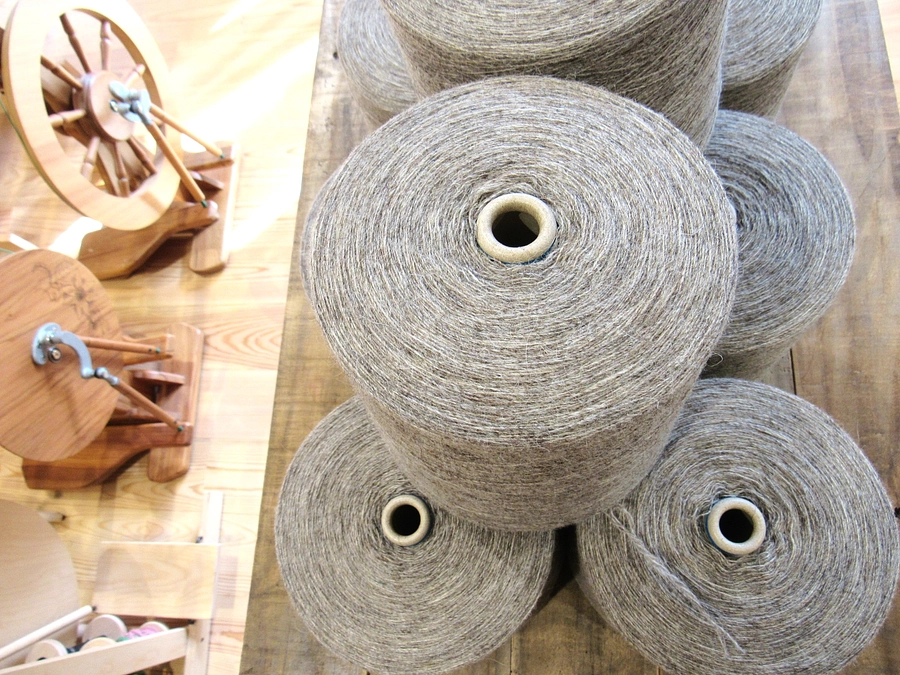 羊毛が糸になるまでの道のり