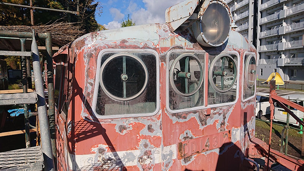 DD14修復の様子を報告いたします。