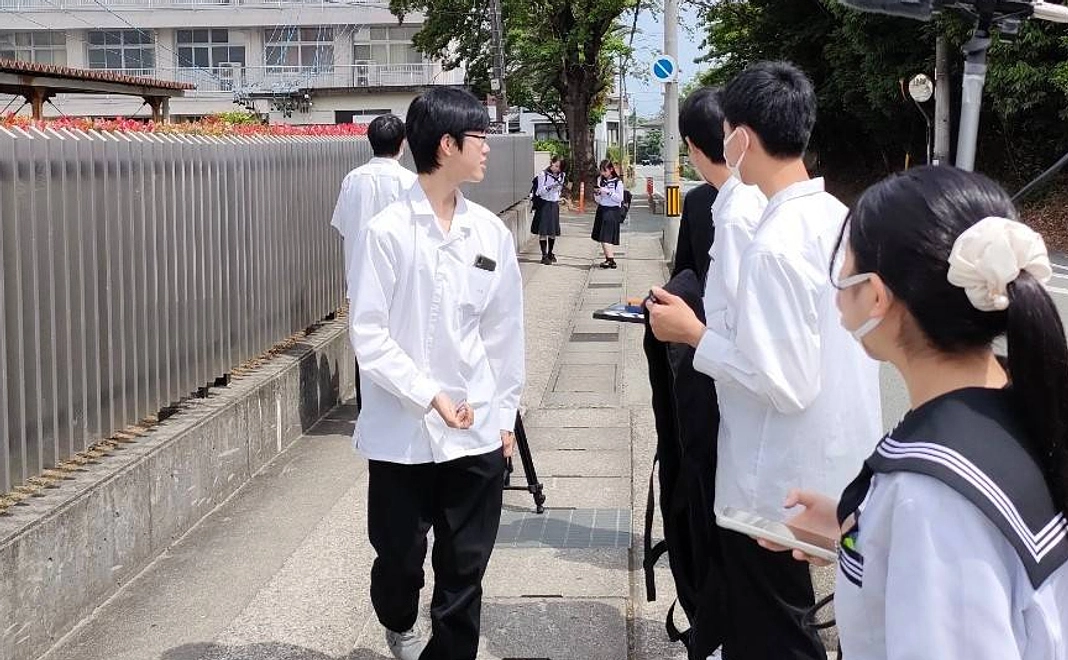 高校生からの感謝の動画メッセージ