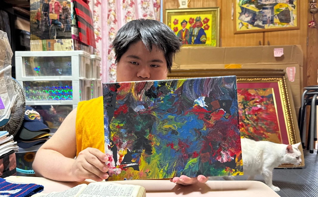 小波津有希　F4キャンバス原画プレゼントコース※数量限定