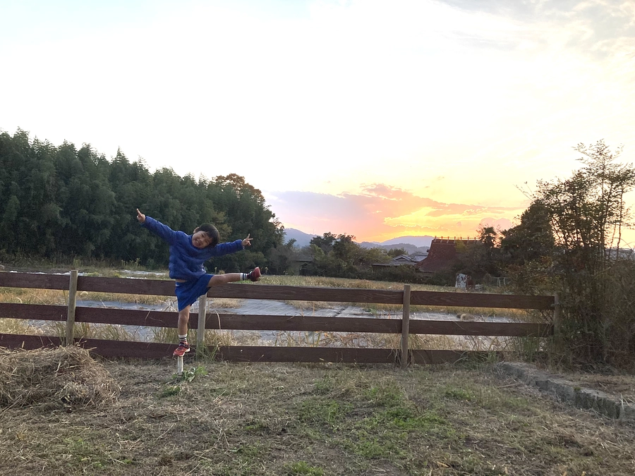 こどもが走り回れる宿です。