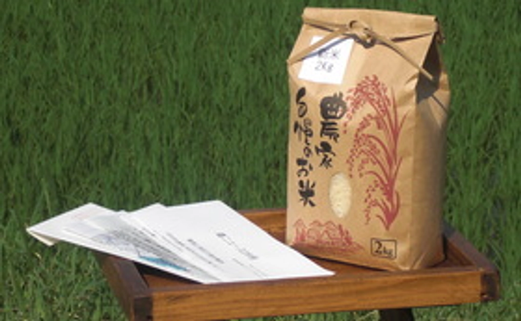 サンクスメール+会報「道ニュース」と地元産「新米2Kg」