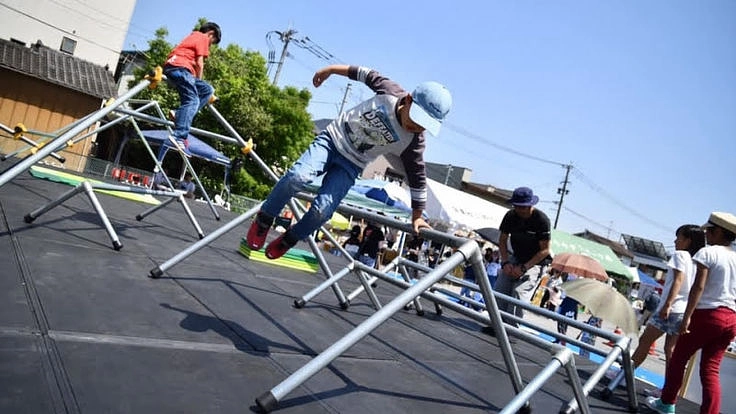 子どもたちが自由に遊べるパルクール広場で南三陸町を元気に！