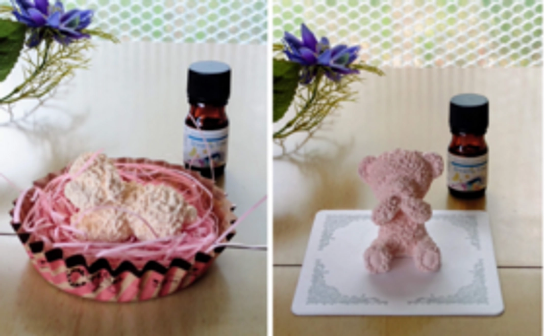 アロマストーン＆精油セットをお送りします