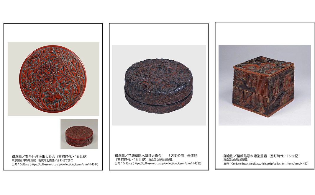 中世鎌倉彫ポストカード3枚セット　＆　シンポジウム無料ご招待