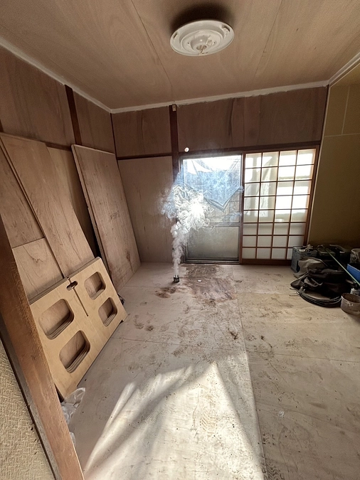 新シェルター改装中！！【２日目】