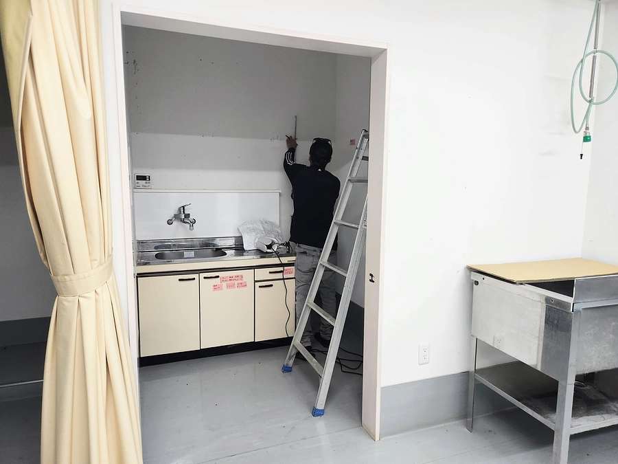 新拠点リフォーム開始😎