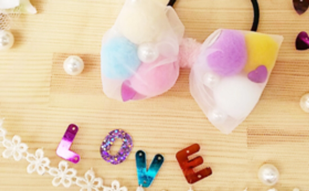 王女からのお礼の手紙＆手作りのヘアゴム