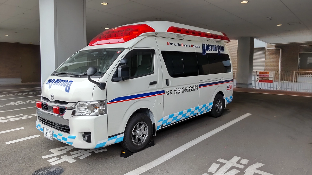 救急車両が納品されました！！