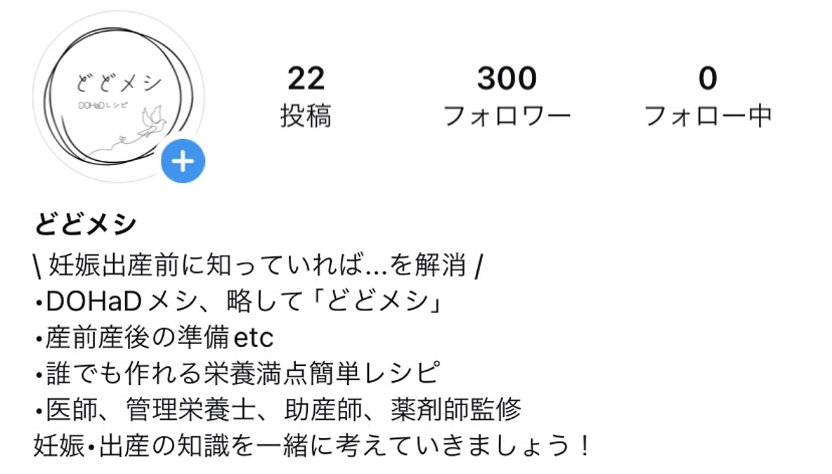 フォロワー数が300人に達しました！