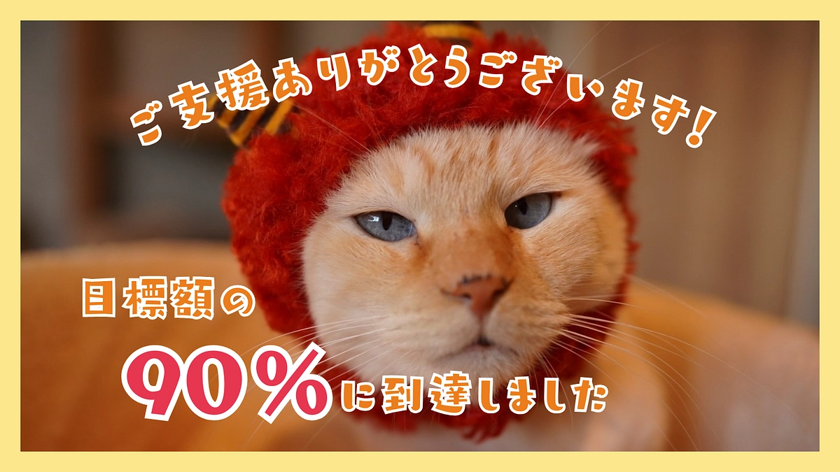 【90％突破！】第一目標達成まであと少しです