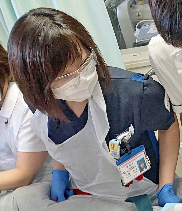 NEXT GOALのメイン　認定看護師育成の重要性についてICU看護師長さんからメッセージ