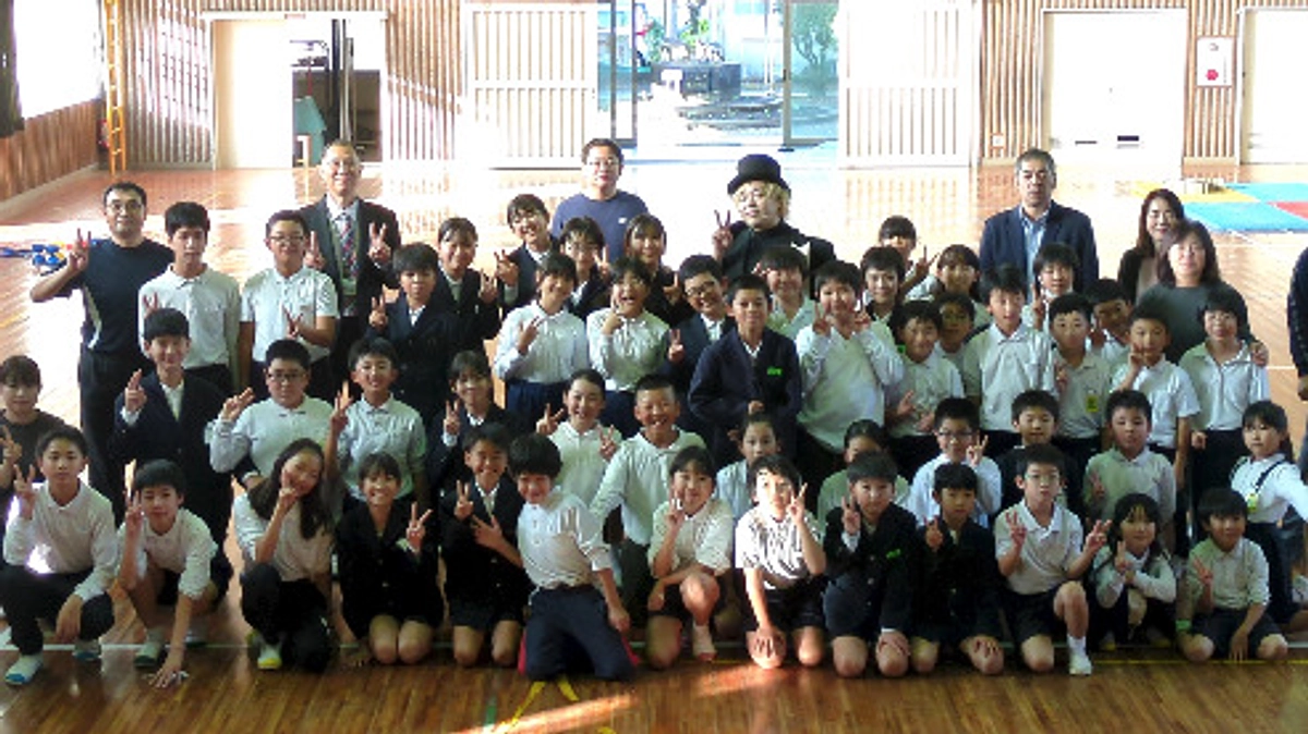 18校目の支援事業、いちき串木野市立生福小学校で実施されました！