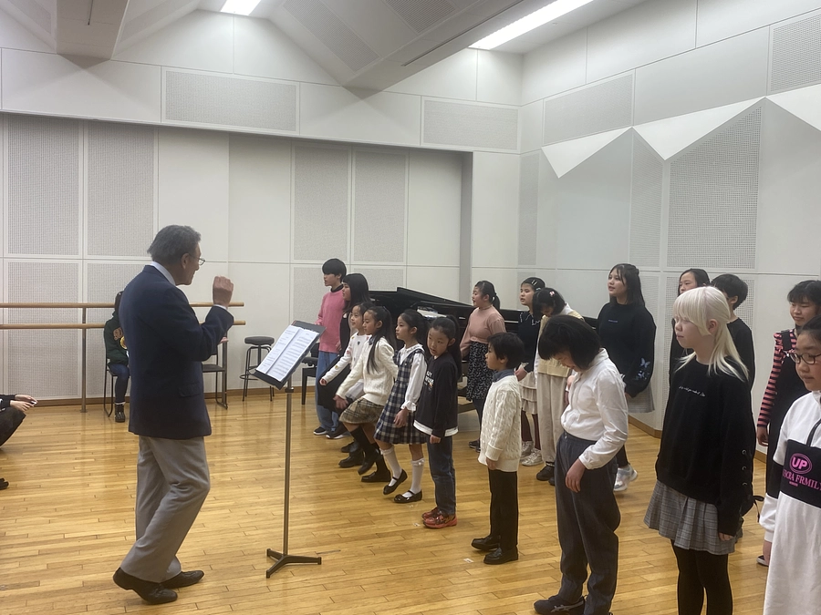 東京子どもアンサンブル　教室でのミニコンサートを開催！