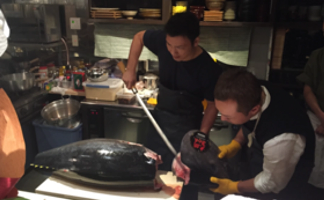 こちらのご支援で、達成に大きく近づきます！【食べ比べ熟鮮魚本マグロ付き！】国産本マグロ　解体ショー