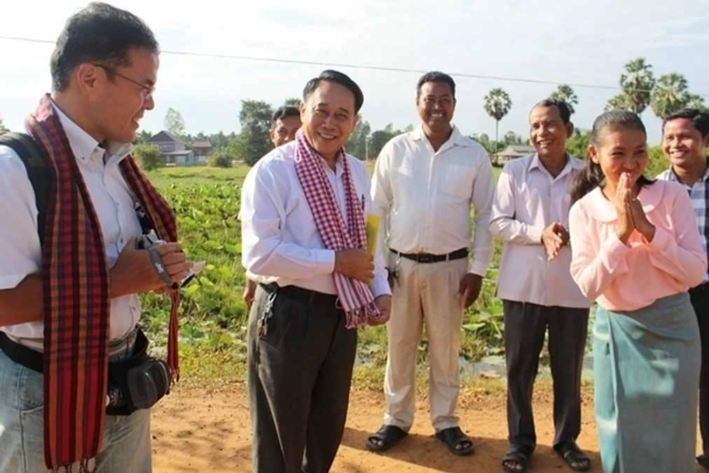 ＥＤＦカンボジアのチャンディさん