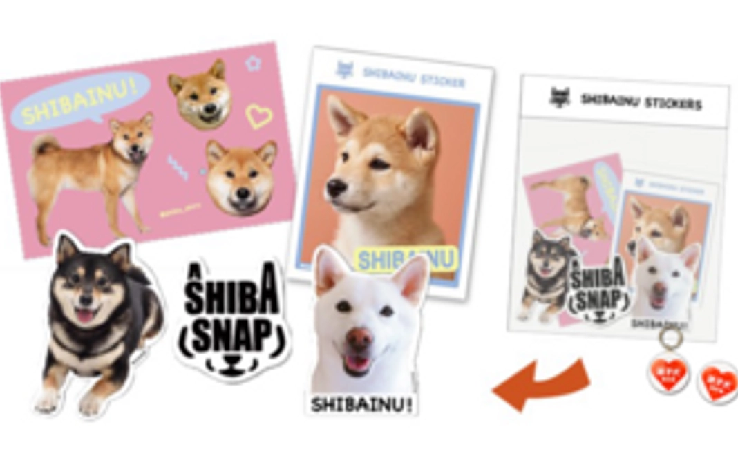 柴犬ステッカーパック A