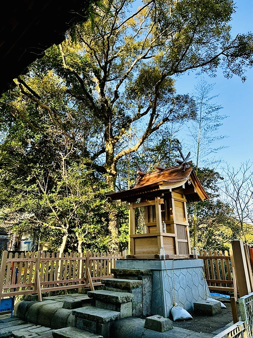 新しい本殿が無事に建ちました（追記ありです）