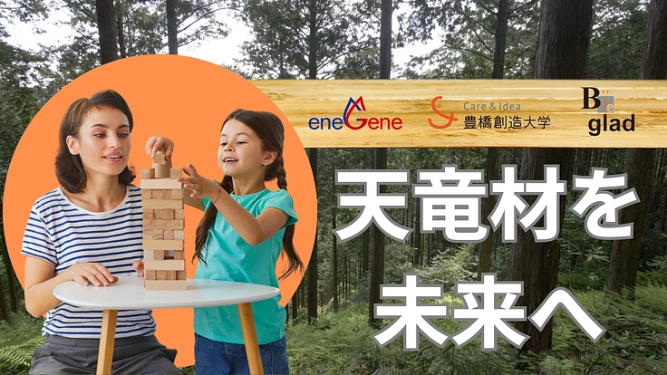日本三大美林・天竜材の端材を活用し子育てと暮らしを豊かにしたい