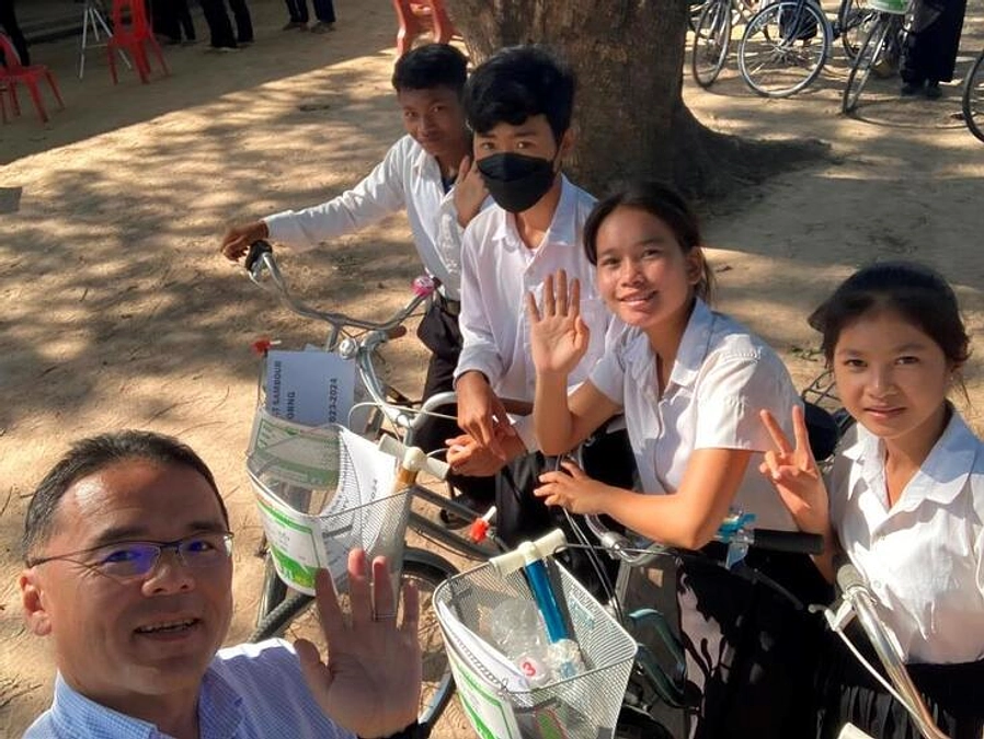 カンボジア自転車プロジェクト２０２４スタート！！