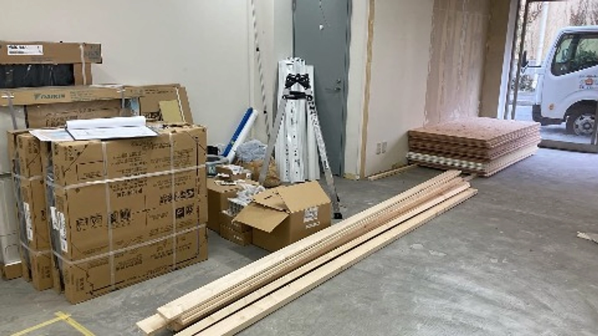 いよいよ工事が始まりました！