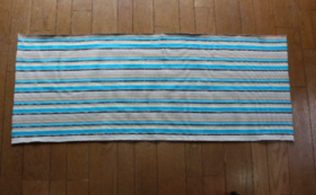 「Owarishima」オリジナルエコマット　サックス/黒×1枚組