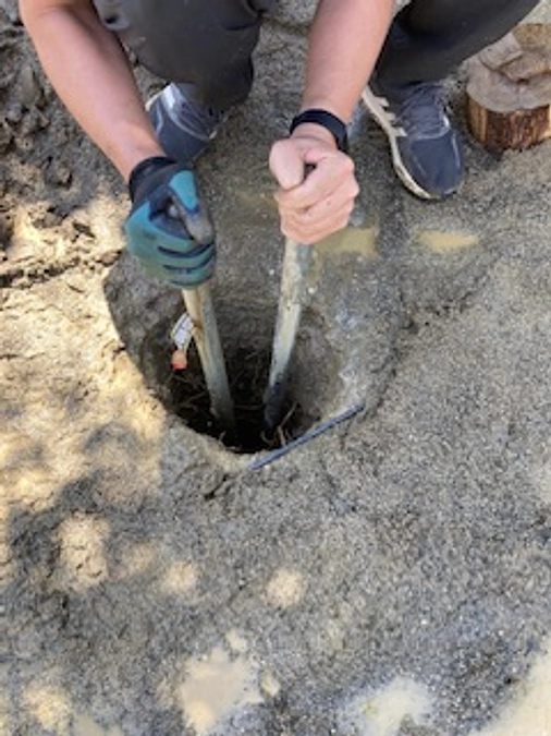 試しに掘ってみました