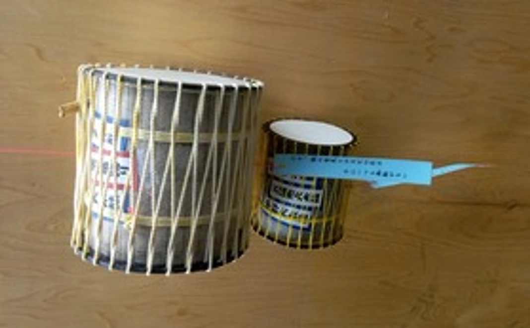 毛馬内盆踊り大太鼓ミニチュア（観光土産品）18+12