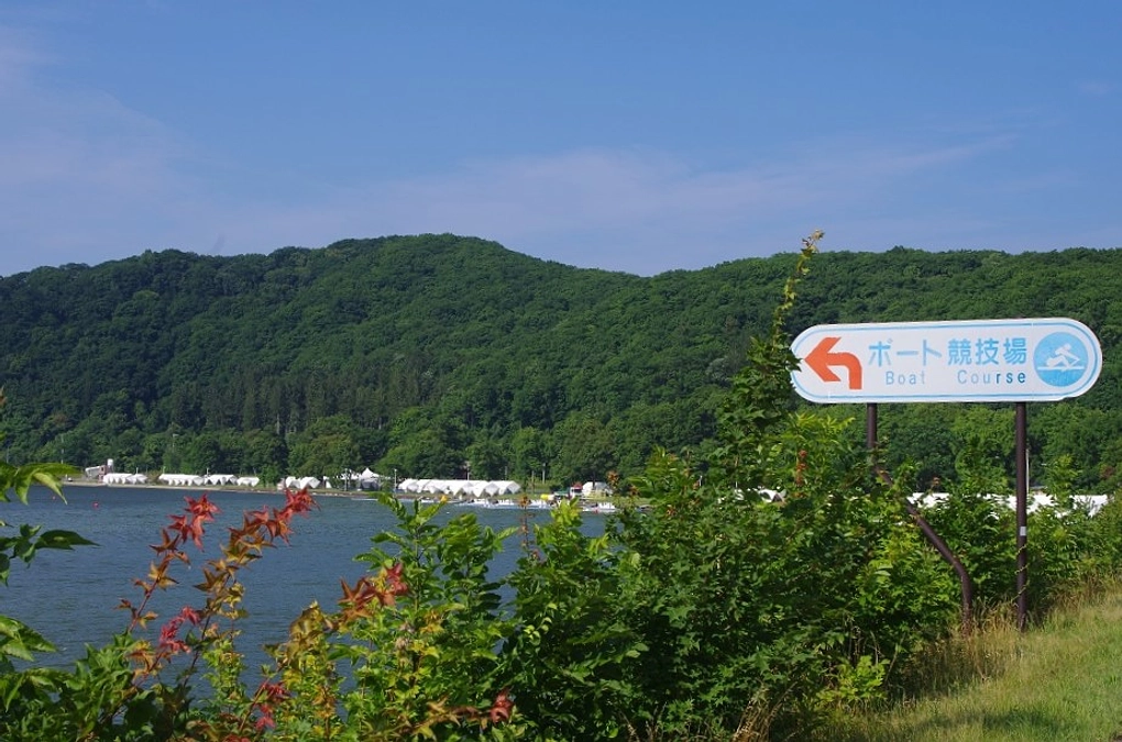 【開会式まで3日】網走湖畔に会場が設営されました！