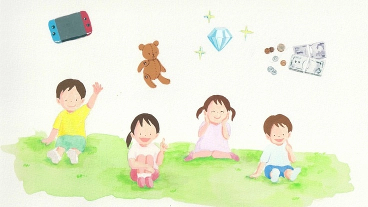 心の礎になる『みんな たからもの』の絵本を出版し、子ども達に届ける