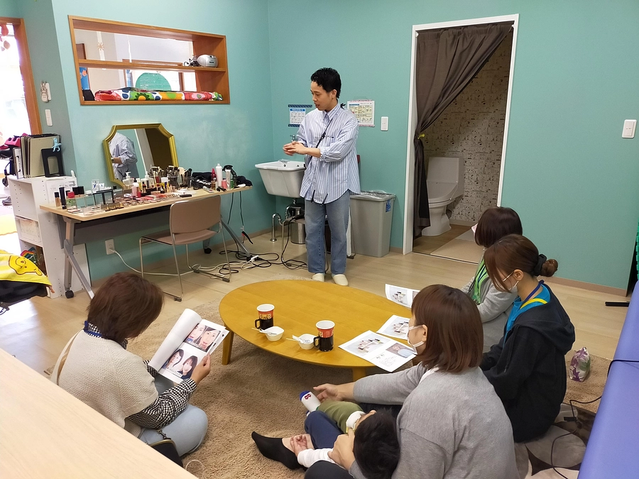 【LaLaテリア】ヘアメイク講座を開催しました！