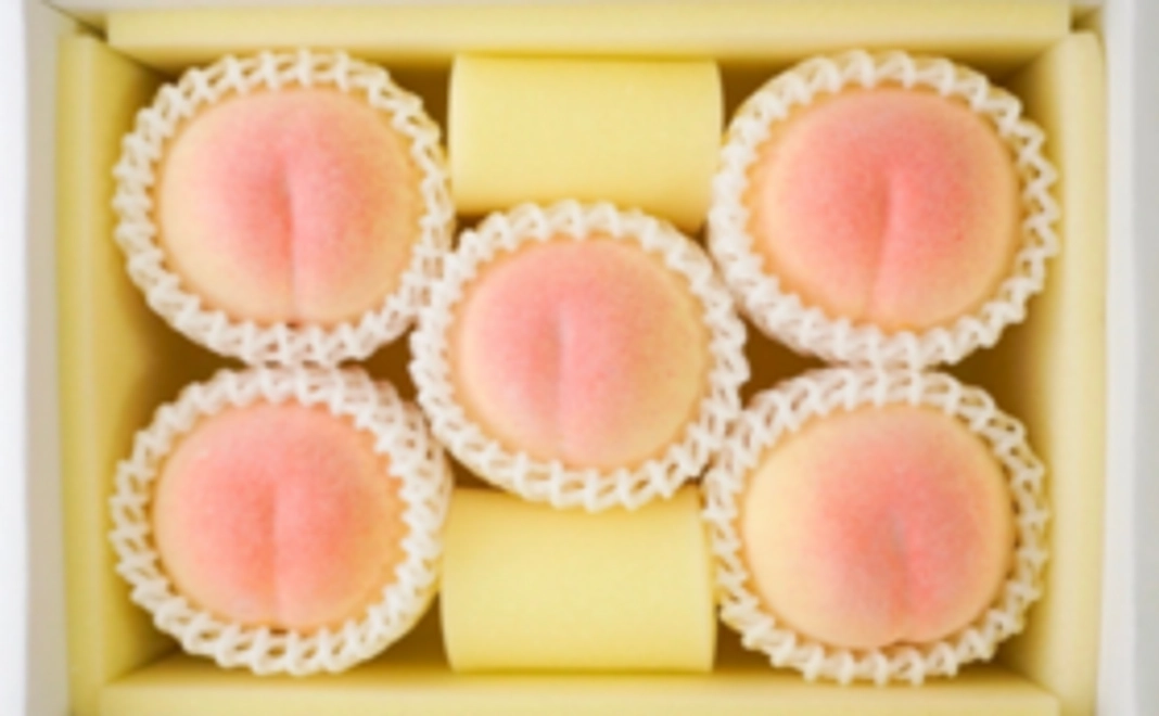 清水白桃　大玉　5個