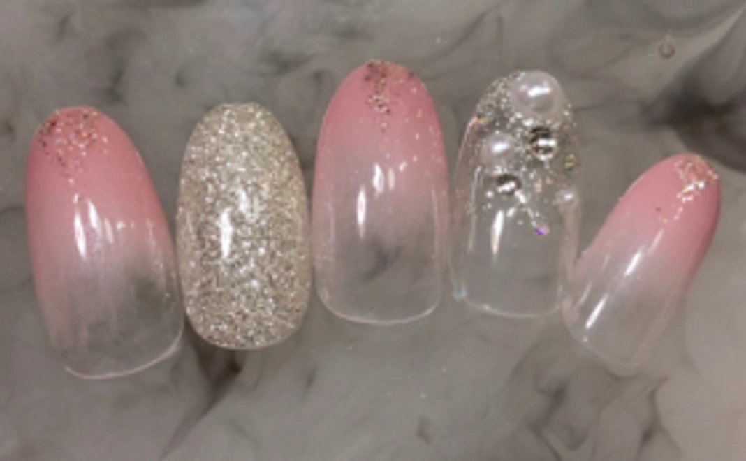 【シニアネイル施術の写真付きサンクスメール】