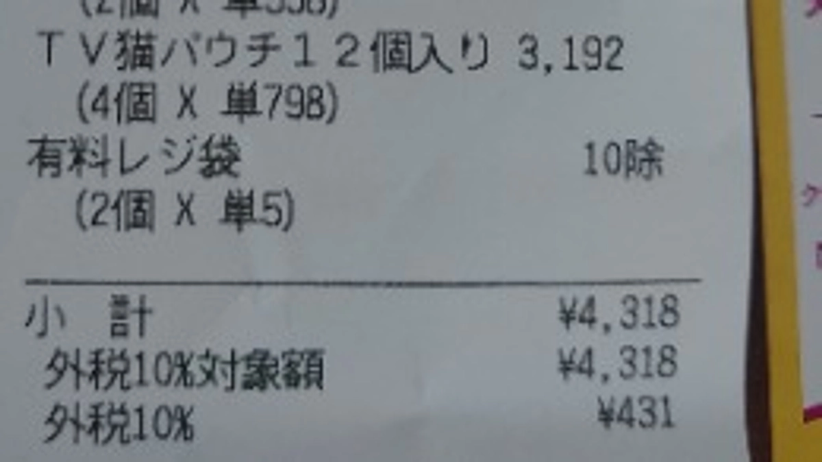 1月29日 購入品とツキちゃんの保護