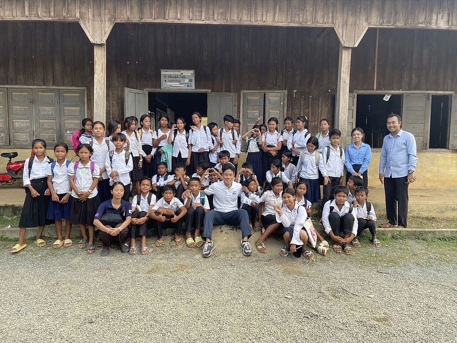 【プレイスバイ小学校】図書館建設の進捗状況視察のお知らせ