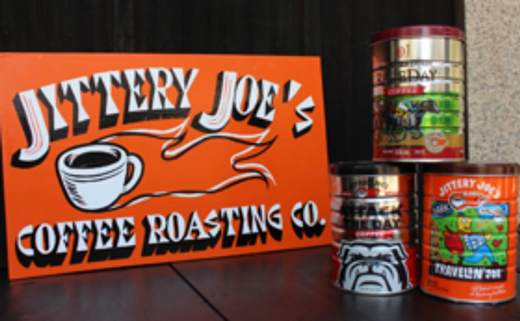 〈田舎からの贈り物〉Jittery joes coffee 500g缶