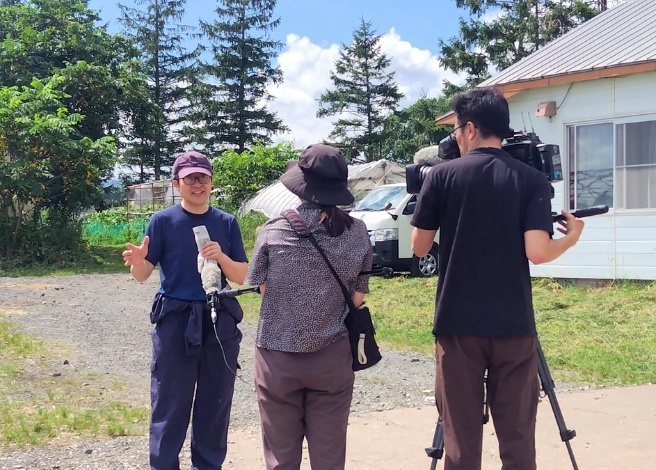 報道機関の取材を受けました！