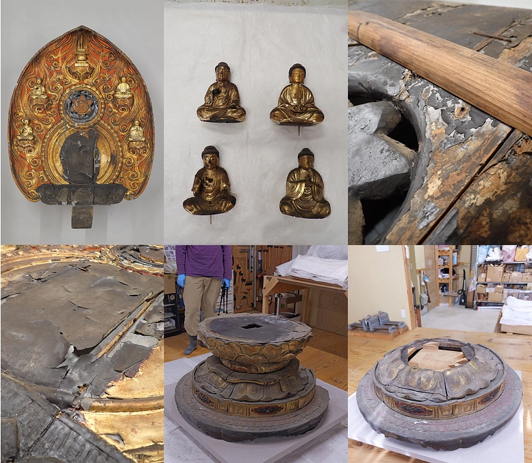 ご本尊大日如来坐像修復の支援者の皆様へ