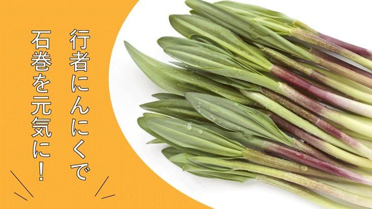 2度の災害を乗り越えて。行者にんにくの力で石巻を元気にしたい