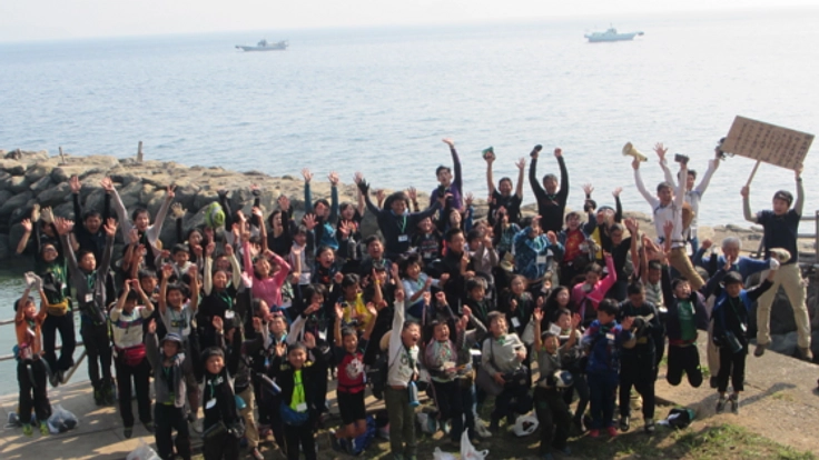 一人でも多くの子どもたちに“御五神島“で無人島生活体験を!!