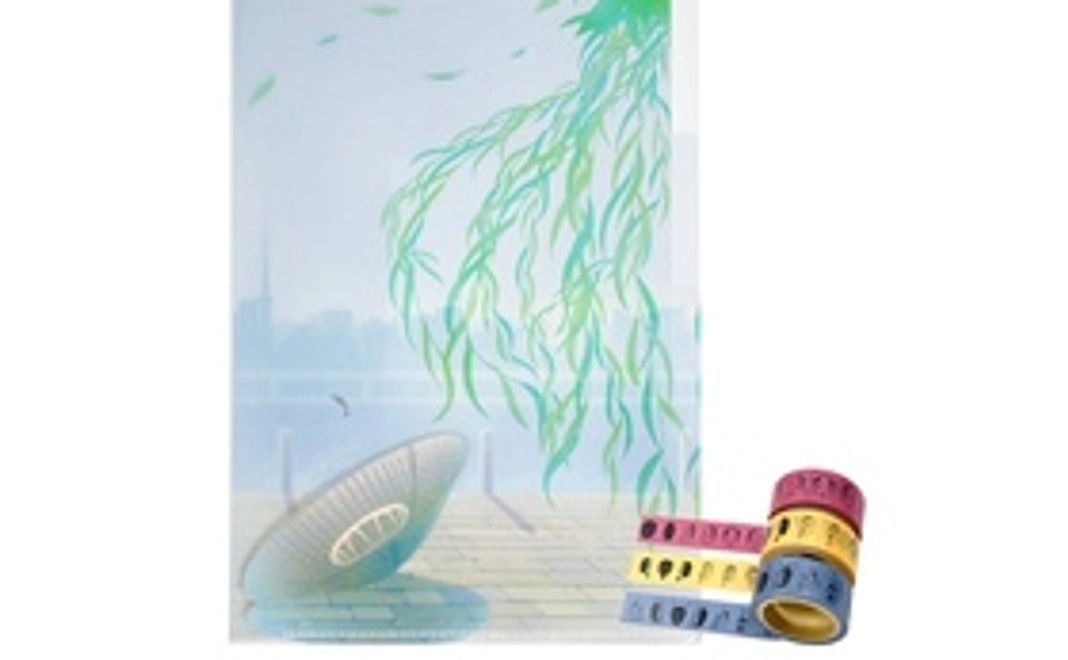 真花マスキングテープ/Shinka masking tape＆真花ファイル/Shinka fileをプレゼント