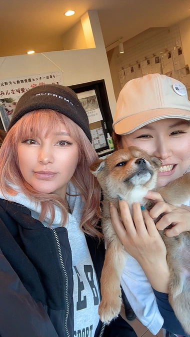 梅宮アンナさんが応援にきてくれました！