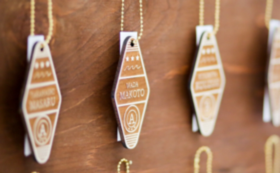 お礼のキータグ