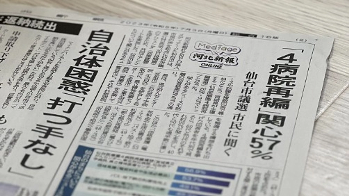 河北新報オンラインとコラボして調査＆情報発信中です！