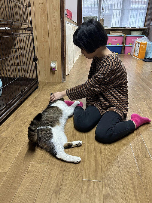 可愛いボランティアさん誕生です❤️