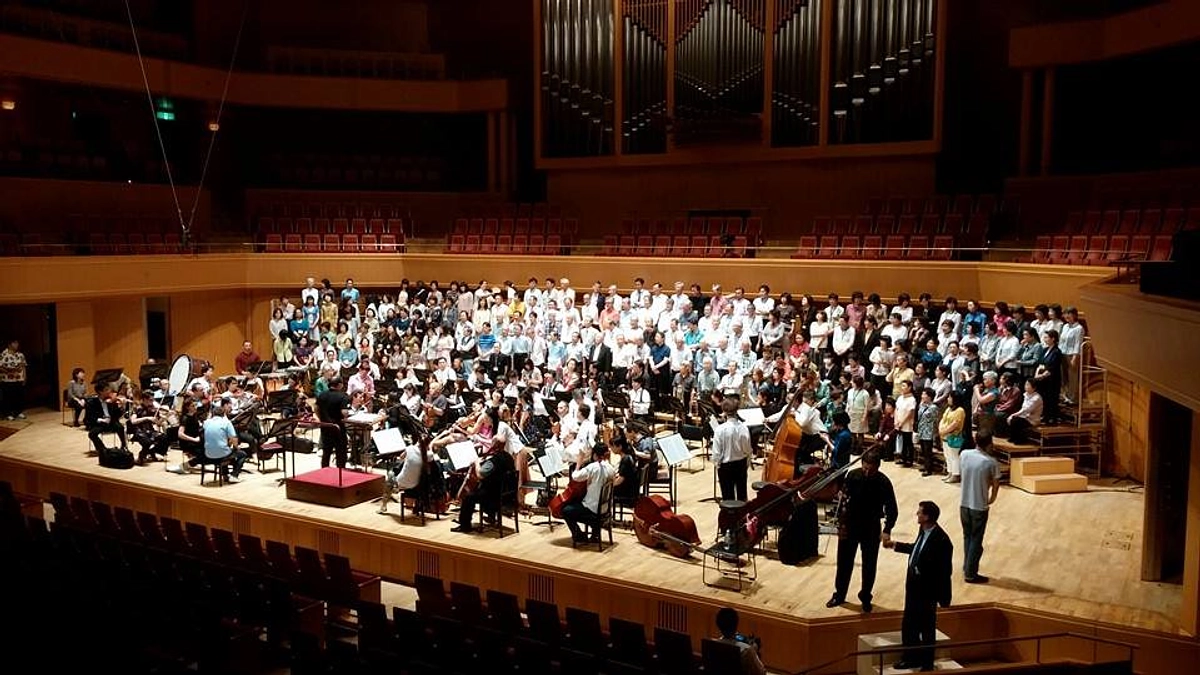 旧ユーゴスラヴィア南部地域では初となる多民族オーケストラによる第九-日本公演フィナーレ2014