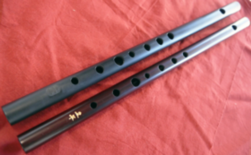 【新素材篠笛、実質無料！】スチューデントモデル「兆」吹き比べ２管セット