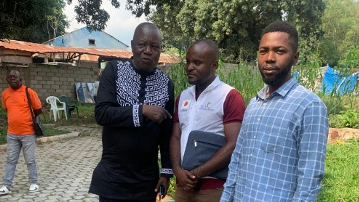 「困難な状況の中いち早く支援しようとしてくれて、ありがとうございます。」